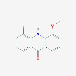 molecular formula C15H13NO2 B12935503 4-methoxy-5-methylacridin-9(10H)-one 
