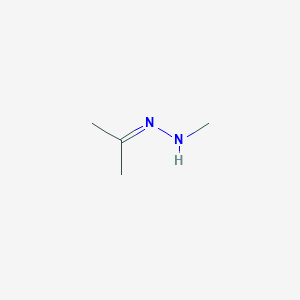 molecular formula C4H10N2 B1293552 2-丙酮甲基肼 CAS No. 5771-02-8