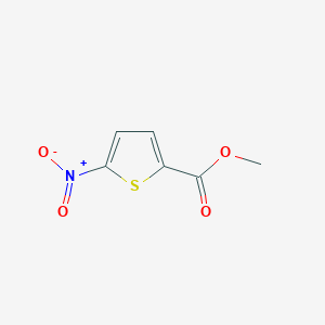 molecular formula C6H5NO4S B1293554 Methyl 5-nitrothiophene-2-carboxylate CAS No. 5832-01-9