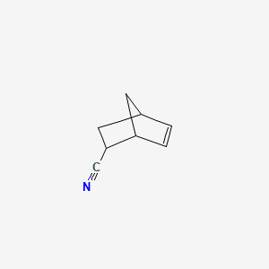 molecular formula C8H9N B1293559 Bicyclo[2.2.1]hept-5-ene-2-carbonitrile CAS No. 95-11-4