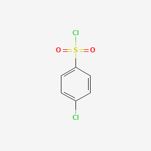 B1293562 4-Chlorobenzenesulfonyl chloride CAS No. 98-60-2