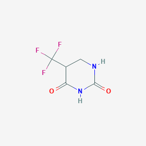 molecular formula C5H5F3N2O2 B1293563 5-(Trifluoromethyl)dihydropyrimidine-2,4(1H,3H)-dione CAS No. 2145-56-4