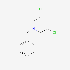 molecular formula C11H15Cl2N B1293565 N,N-Bis(2-chloroethyl)benzenemethanamine CAS No. 55-51-6