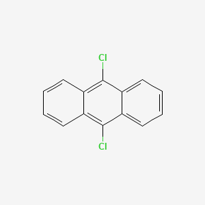 molecular formula C14H8Cl2 B1293567 9,10-Dichloroanthracene CAS No. 605-48-1