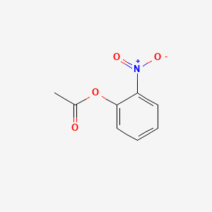 molecular formula C8H7NO4 B1293568 2-Nitrophenyl acetate CAS No. 610-69-5