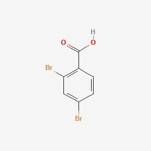 molecular formula C7H4Br2O2 B1293569 2,4-Dibromobenzoic acid CAS No. 611-00-7