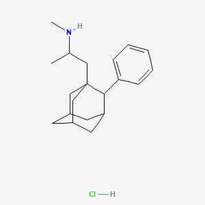 molecular formula C20H30ClN B1293576 N-Methyl-1-(2-phenyladamantan-1-yl)propan-2-amine hydrochloride CAS No. 31897-80-0