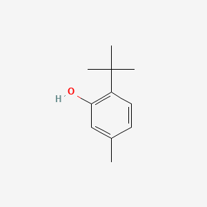 molecular formula C11H16O B1293579 6-tert-Butyl-m-cresol CAS No. 88-60-8
