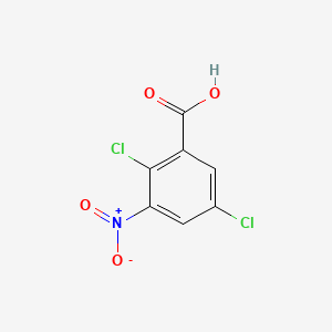 molecular formula C7H3Cl2NO4 B1293580 2,5-Dichloro-3-nitrobenzoic acid CAS No. 88-86-8