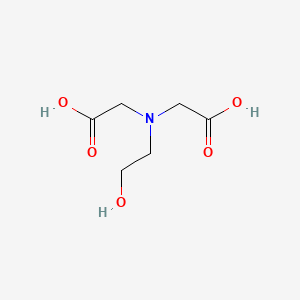 molecular formula C6H11NO5 B1293583 (2-Hydroxyethyl)iminodiacetic acid CAS No. 93-62-9