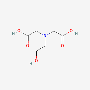 molecular formula C6H11NO5 B1293583 N-(2-Hydroxyethyl)iminodiacetic acid CAS No. 93-62-9