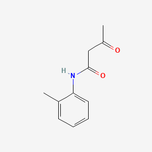 molecular formula C11H13NO2 B1293584 2'-Methylacetoacetanilide CAS No. 93-68-5