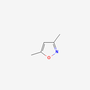 molecular formula C5H7NO B1293586 3,5-Dimethylisoxazole CAS No. 300-87-8