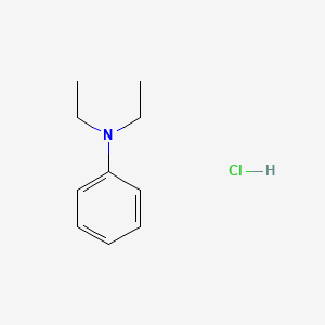 molecular formula C10H16ClN B1293589 N,N-Diethylaniline hydrochloride CAS No. 5882-45-1