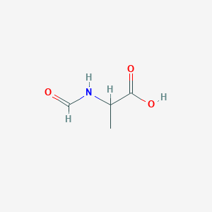 molecular formula C4H7NO3 B1293590 N-Formyl-DL-alanine CAS No. 5893-10-7