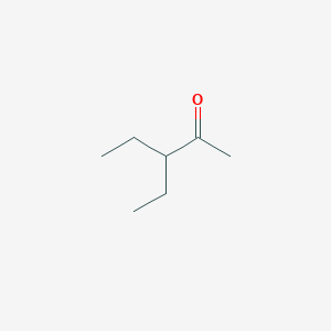 B1293596 3-Ethylpentan-2-one CAS No. 6137-03-7