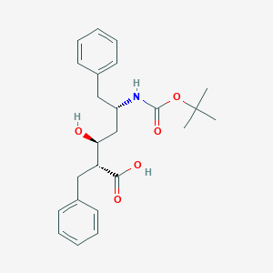 molecular formula C24H31NO5 B129360 Boc-F-psi(HE)-F CAS No. 155069-09-3