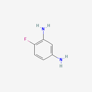molecular formula C6H7FN2 B1293600 4-Fluorobenzene-1,3-diamine CAS No. 6264-67-1