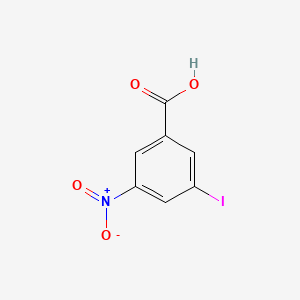 molecular formula C7H4INO4 B1293606 3-Iodo-5-nitrobenzoic acid CAS No. 6313-17-3