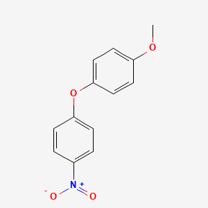 molecular formula C13H11NO4 B1293611 1-methoxy-4-(4-nitrophenoxy)benzene CAS No. 6337-24-2