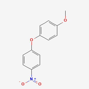 molecular formula C13H11NO4 B1293611 对-(对-硝基苯氧基)苯甲醚 CAS No. 6337-24-2
