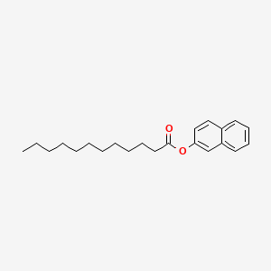 molecular formula C22H30O2 B1293613 2-萘甲基月桂酸酯 CAS No. 6343-73-3