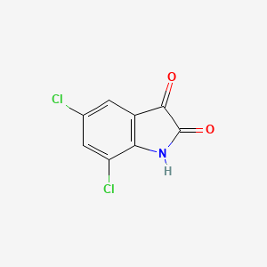 molecular formula C8H3Cl2NO2 B1293616 5,7-Dichloroisatin CAS No. 6374-92-1