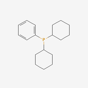 molecular formula C18H27P B1293621 Dicyclohexylphenylphosphine CAS No. 6476-37-5