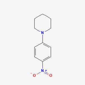 molecular formula C11H14N2O2 B1293623 1-(4-Nitrophenyl)piperidine CAS No. 6574-15-8