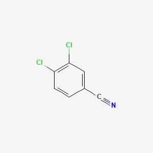 molecular formula C7H3Cl2N B1293625 3,4-Dichlorobenzonitrile CAS No. 6574-99-8