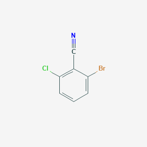 molecular formula C7H3BrClN B1293626 2-溴-6-氯苯腈 CAS No. 6575-08-2