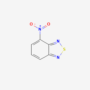 molecular formula C6H3N3O2S B1293627 4-硝基-2,1,3-苯并噻二唑 CAS No. 6583-06-8