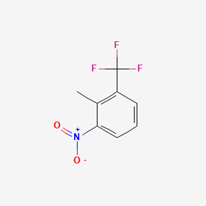 molecular formula C8H6F3NO2 B1293631 2-Methyl-3-nitrobenzotrifluoride CAS No. 6656-49-1