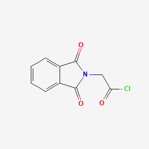 molecular formula C10H6ClNO3 B1293636 Phthalylglycyl chloride CAS No. 6780-38-7