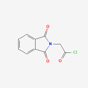 molecular formula C10H6ClNO3 B1293636 Phthalimidoacetyl chloride CAS No. 6780-38-7