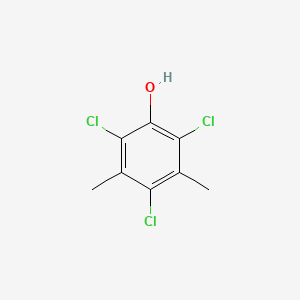 molecular formula C8H7Cl3O B1293648 2,4,6-三氯-3,5-二甲基苯酚 CAS No. 6972-47-0