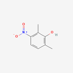 molecular formula C8H9NO3 B1293650 2,6-Dimethyl-3-nitrophenol CAS No. 6994-63-4