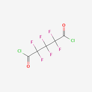 molecular formula C5Cl2F6O2 B1293652 Hexafluoroglutaryl chloride CAS No. 678-77-3