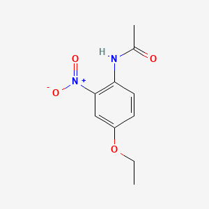 molecular formula C10H12N2O4 B1293654 N-(4-Ethoxy-2-nitrophenyl)acetamide CAS No. 885-81-4