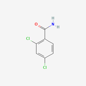 molecular formula C7H5Cl2NO B1293658 2,4-二氯苯甲酰胺 CAS No. 2447-79-2