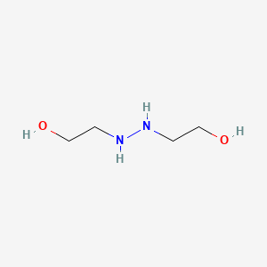 molecular formula C4H12N2O2 B1293660 2,2'-(Hydrazine-1,2-diyl)diethanol CAS No. 2488-95-1
