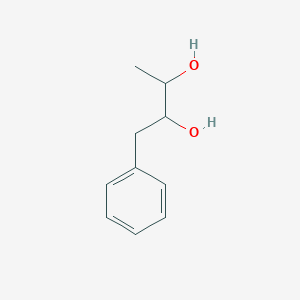 molecular formula C10H14O2 B12936601 1-Phenylbutane-2,3-diol CAS No. 5381-89-5
