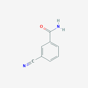molecular formula C8H6N2O B1293667 3-Cyanobenzamide CAS No. 3441-01-8