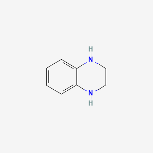 molecular formula C8H10N2 B1293668 1,2,3,4-Tetrahydroquinoxaline CAS No. 3476-89-9