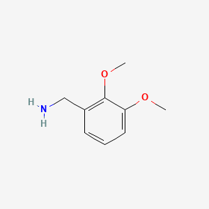 molecular formula C9H13NO2 B1293678 2,3-Dimethoxybenzylamine CAS No. 4393-09-3