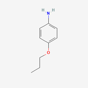 molecular formula C9H13NO B1293681 4-Propoxyaniline CAS No. 4469-80-1