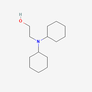 molecular formula C14H27NO B1293682 2-(Dicyclohexylamino)ethanol CAS No. 4500-31-6