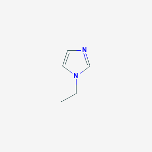 molecular formula C5H8N2 B1293685 1-Ethyl-1H-imidazole CAS No. 7098-07-9