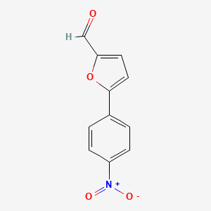 B1293686 5-(4-Nitrophenyl)-2-furaldehyde CAS No. 7147-77-5