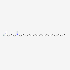 molecular formula C19H42N2 B1293688 N-Hexadecylpropane-1,3-diamine CAS No. 7173-60-6